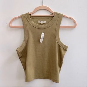 Madewell Ribbed Tank S NWT 100% Cotton